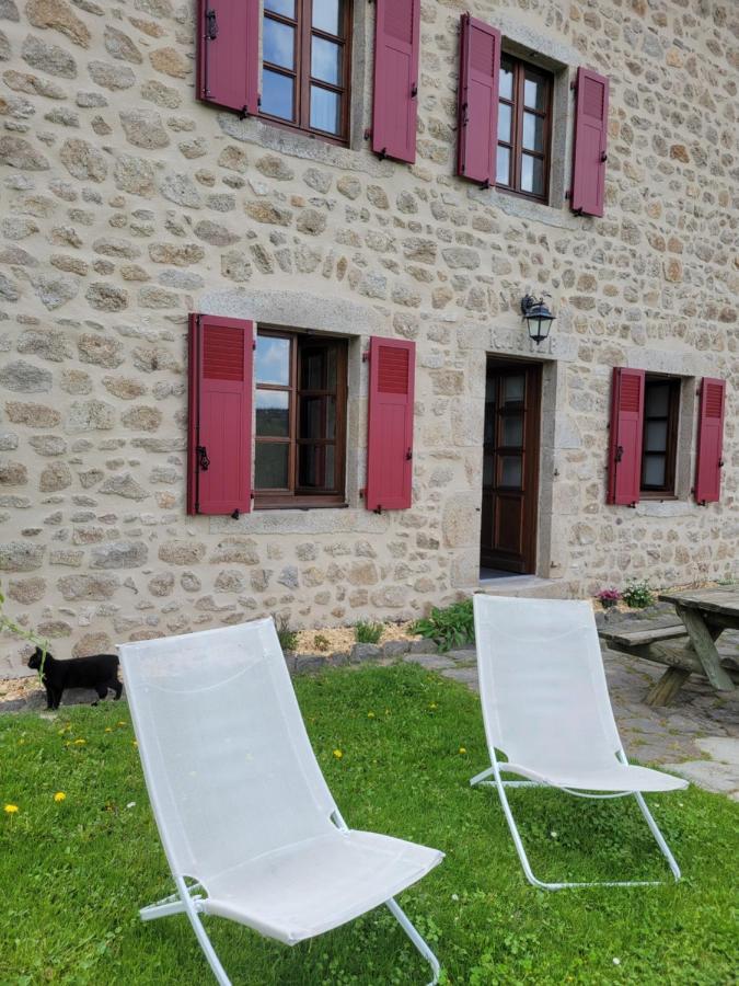 Se Reconnecter A La Nature Au Gite 3 Etoiles De Montager A Saint Andre De Chalencon Exterior foto